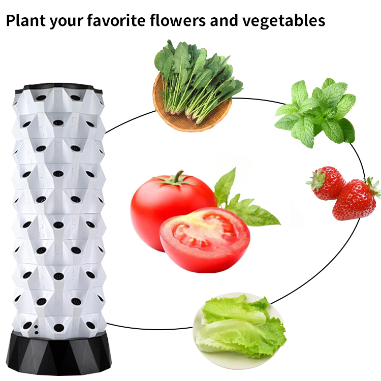 Smart Farm Hydroponik-Set Selb – Hydroponic Tower Bewertung und Preis