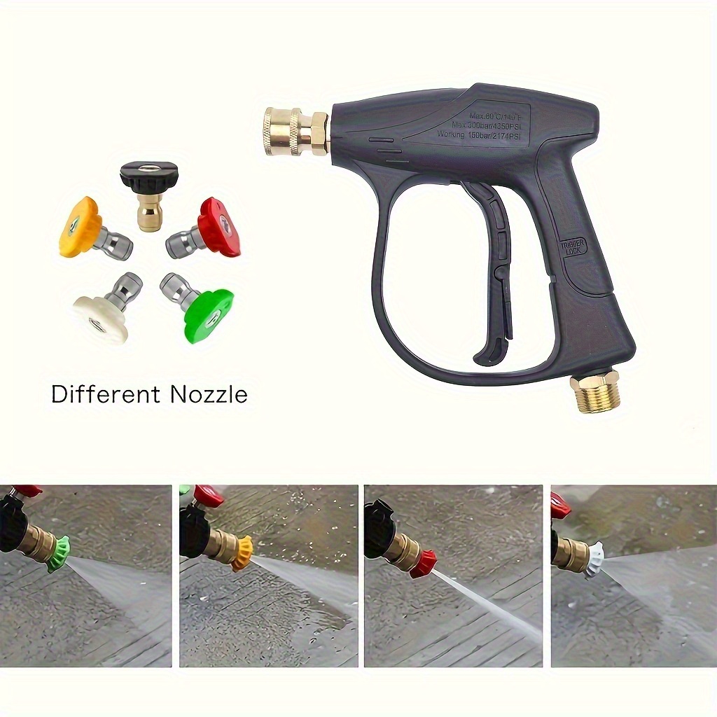 Hochdruck-Autowaschpistole, 5  – Smart Garden Kit Bewertung und Preis